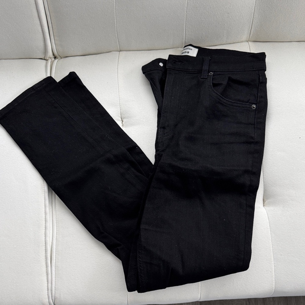 Reformation Black Skinny Jeans